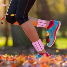 SOLFIT® Podesivi utezi za zapešće, narukvice s težinom za fitnes i svakodnevno vježbanje (2 kom) | FITILIFT, roza