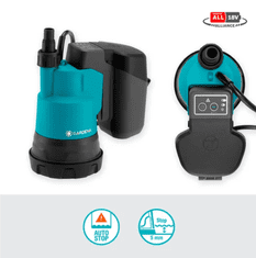 Gardena akumulatorska potopna pumpa za čistu vodu 2000/2 18V P4A Set (14600-20)