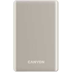 Canyon OnPower 505 tanki Magsafe prijenosni punjač, 5000 mAh, bež (CNS-CPB505BE)