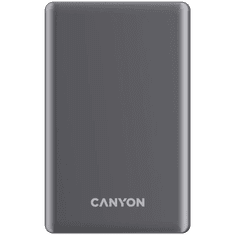 Canyon OnPower 510 tanka Magsafe prijenosna baterija, 10.000 mAh, tamno siva (CNS-CPB510DG)