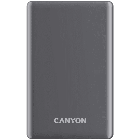 Canyon OnPower 510 tanka Magsafe prijenosna baterija, 10.000 mAh, tamno siva (CNS-CPB510DG)