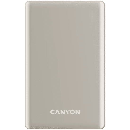 Canyon OnPower 510 tanka Magsafe prijenosna baterija, 10.000 mAh, bež (CNS-CPB510BE)