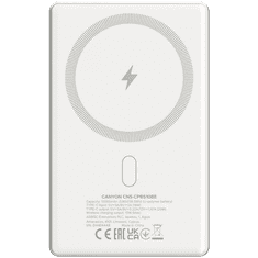 Canyon OnPower 510 tanka Magsafe prijenosna baterija, 10.000 mAh, bež (CNS-CPB510BE)