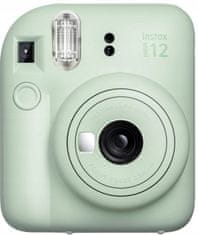 FujiFilm Mini 12 fotoaparat, mint zelene boje + Instax Mini film