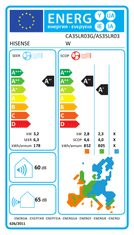 Hisense CA35LR03G Easy Smart zidni klima uređaj