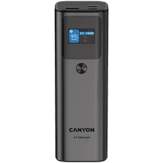 Canyon PB-2010 prijenosna baterija, 27000 mAh, tamno siva (CNE-CPB2010DG)