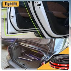 JOIRIDE® Tesnilni trak za automobilska vrata 5m, gumena brtva za auto vrata | EVOSEAL