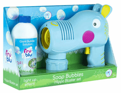 Fru Blu Hippo pucač mjehurića i posuda za sapun, 400 ml