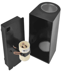 EMOS LED zidna svjetiljka, vrtna, 2 x GU10, 35W (ZGF020P)