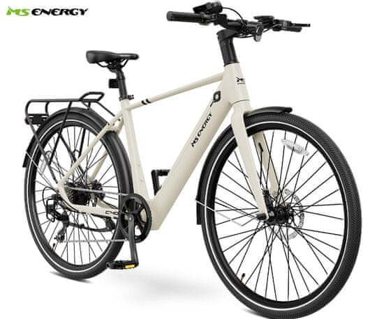 MS ENERGY C40 električni bicikl, cestovni/gradski, 69,85 cm (27,5), 250 W, 360 Wh 36 V 10 Ah, disk kočnice, LCD