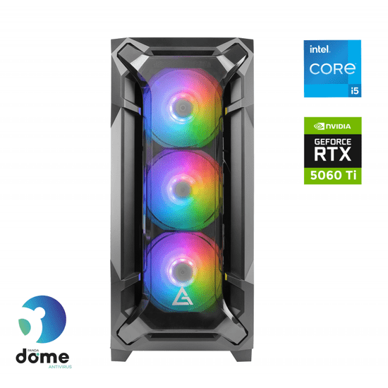 Anni Napredno stolno računalo za igranje, i5-14400F, SSD2TB, 16GB, RTX5060 Ti, DOS (ATPII-G8-1247)