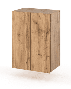 Wotan zidni kupaonski ormarić od hrasta 40 CM stup za kupaonicu