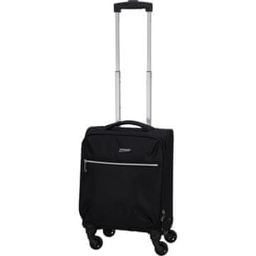 ProWorld Ručni kovčeg KO-DG1000100 Ručna prtljaga na kotačima za avion 20 l crna