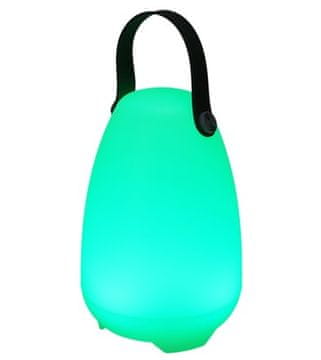 ProGarden Punjiva lampa KO-CY8001940 Punjiva vanjska kamperska svjetiljka s RGB kontrolerom 21 cm