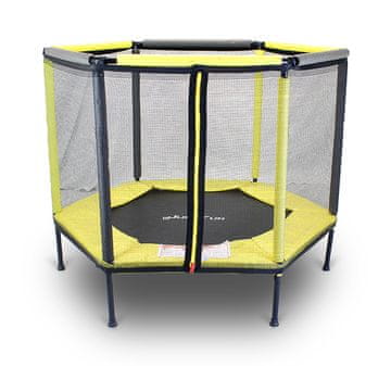 JUST FUN Trampolin-ogradište za igru ZA dom i vrt 140 žuti