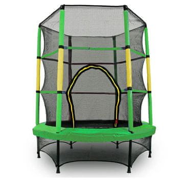 JUST FUN Zeleno-žuti trampolin ZA dom i vrt 140 JF