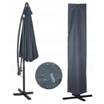 Navlaka za vrtni suncobran 192 x 44 x 192 cm crna