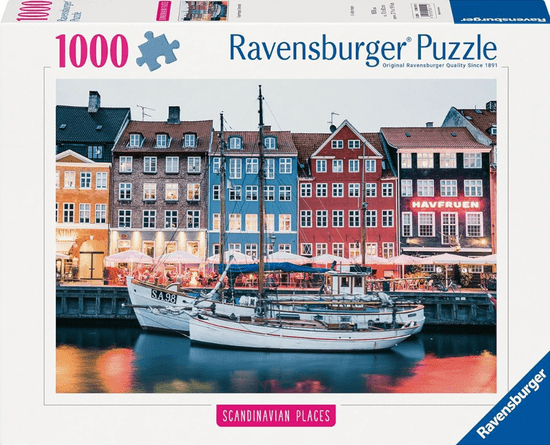 Ravensburger slagalica, Kopenhagen, Danska, 1000/1