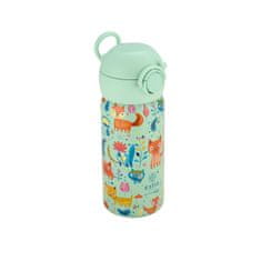 ESTIA HOME ART Wonder Feline Foliage izolirana bočica za bebe s izljevom za piće, 350 ml