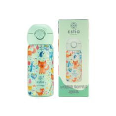 ESTIA HOME ART Wonder Feline Foliage izolirana bočica za bebe s izljevom za piće, 350 ml