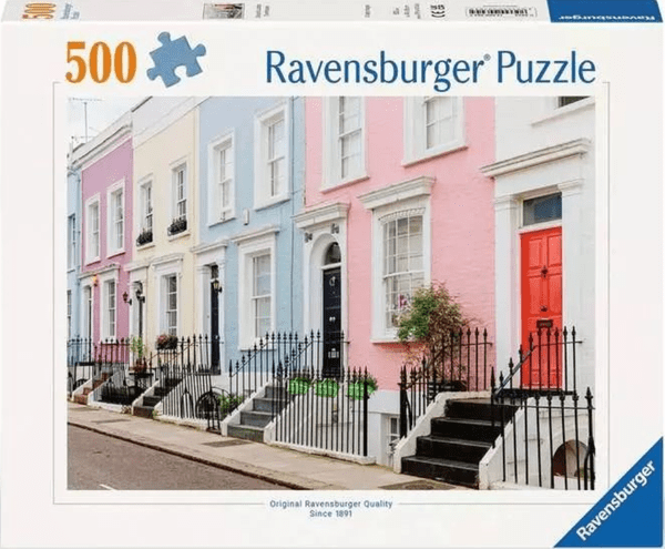   Ravensburger sestavljanka, London, barvite mestne hiše, 500/1