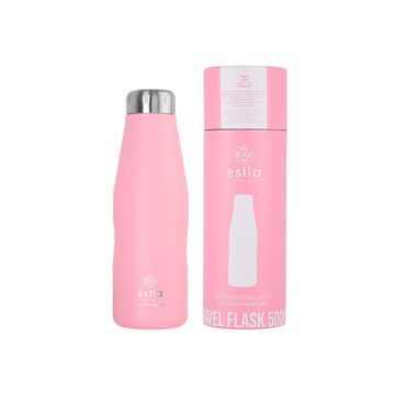 ESTIA HOME ART Estia Blossom Rose izolirana putna boca, 500 ml, roza