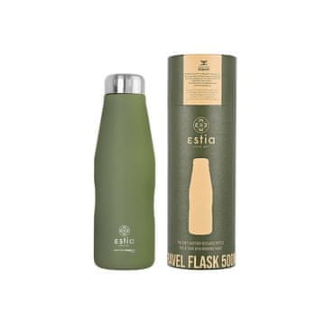 ESTIA HOME ART Estia Forest Spirit izolirana putna boca, 500 ml, zelena