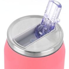 ESTIA HOME ART Estia Fusion Coral izolirana putna boca s izljevom za piće, 500 ml, crvena