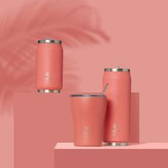 ESTIA HOME ART Estia Fusion Coral izolirana putna boca s izljevom za piće, 500 ml, crvena