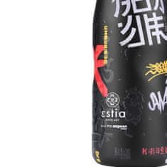 ESTIA HOME ART Estia Tokyo Underground izolirana putna boca, 500 ml, crna