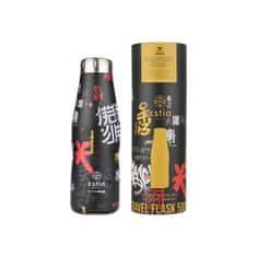 ESTIA HOME ART Estia Tokyo Underground izolirana putna boca, 500 ml, crna