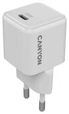 Canyon CU20C kućni punjač, 20 W, GaN, PD, bijeli (CNS-CUW20C)