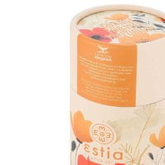 ESTIA HOME ART Estia Summer Reverie izolirana putna boca s izljevom za piće, 500 ml, žuta