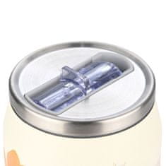 ESTIA HOME ART Estia Summer Reverie izolirana putna boca s izljevom za piće, 500 ml, žuta
