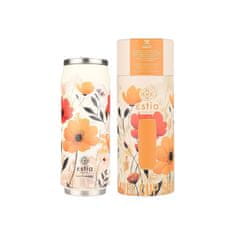 ESTIA HOME ART Estia Summer Reverie izolirana putna boca s izljevom za piće, 500 ml, žuta