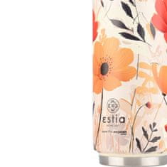 ESTIA HOME ART Estia Summer Reverie izolirana putna boca s izljevom za piće, 500 ml, žuta