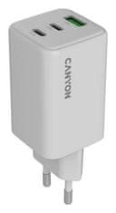 Canyon CU65ACC kućni punjač, 65 W, GaN, PD, QC, bijeli (CNS-CUW65ACC)