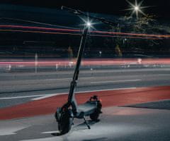 MS ENERGY ENERGY URBAN X električni skuter, 10&quot;, 2x 300W, 60 km, ovjes, LCD zaslon, LED rasvjeta, APP, srebrni (titan čelik)
