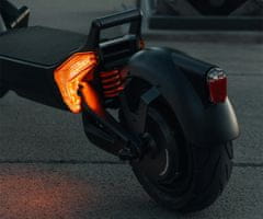 MS ENERGY ENERGY URBAN X električni skuter, 10&quot;, 2x 300W, 60 km, ovjes, LCD zaslon, LED rasvjeta, APP, srebrni (titan čelik)