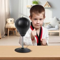 SOLFIT® Antistres boksačka lopta s vakuum bazom, mini lopta za udaranje i relaksaciju | RAGEPAL