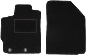 Prednje auto prostirke za: Toyota Yaris II hatchback (2005-2011) crne