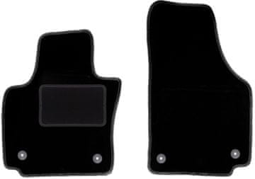 Prednje auto prostirke za: Seat Toledo III minivan (2004-2012) crne