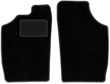 Prednje auto prostirke za: Daihatsu Cuore V hatchback (1997-2003) crne