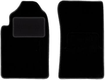 Prednje auto prostirke za: SsangYong Rexton I SUV (2001-2006) crne