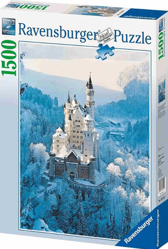   Ravensburger sestavljanka, Neuschwanstein grad, pozimi, 1500/1