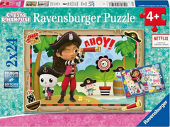 Ravensburger Gabbyna slagalica za kućicu za lutke, 2x24d, 4+ godina