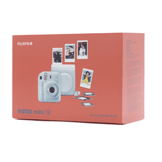 FujiFilm Mini 12 fotoaparat, plavi, paket