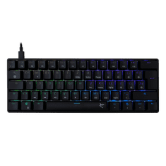 White Shark Tipkovnica GK-004132 Shinobi-2 crna – mehanička / HR smeđa SW