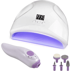 Verkgroup 2u1 set za manikuru, LED svjetlo i brusilica (24406)