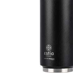 ESTIA HOME ART Estia Midnight Black izolirana putna boca s izljevom za piće, 500 ml, crna